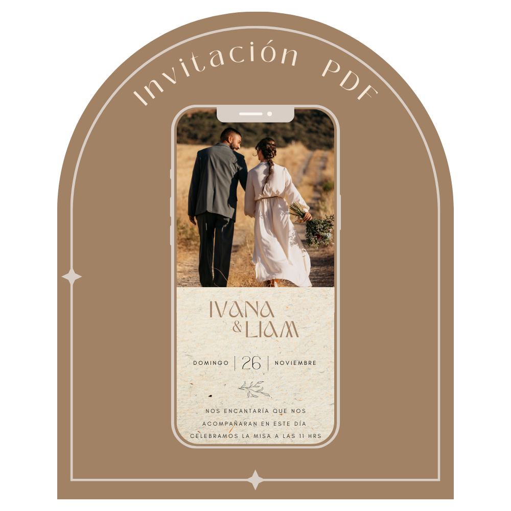 Invitación boda PDF